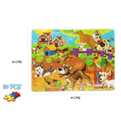 BLISTER PUZZLES ANIMALES Y DINOSAURIOS