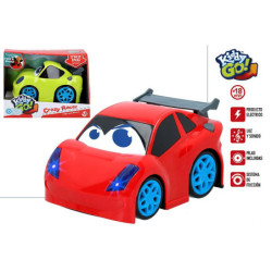 COCHE FRICCION CRAZY RACER LUZ Y SONIDO KIDDY GO!