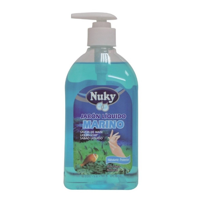 JABON LIQUIDO MANOS NUKY 500 ML MARINO