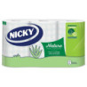 PAPEL HIGIENICO NICKY ALOE VERA 6 ROLLOS