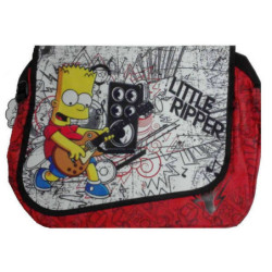 MALETIN EXTRAESCOLAR BANDOLERA BART SIMPSONS