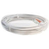 ALAMBRE TENDER PLASTIFICADO BLANCO ROLLO 10 M