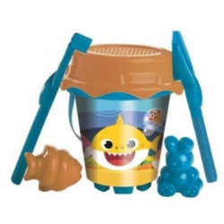 CUBO PLAYA CON ACCESORIOS BABY SHARK