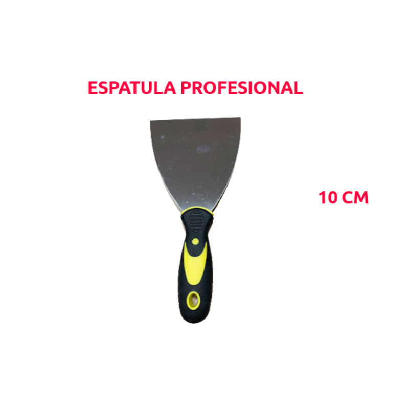 ESPATULA AZ PROFESIONAL 100 MM MANGO GOMA