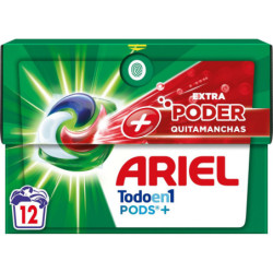 DETERGENTE CAPSULAS ARIEL 12 UNIDADES