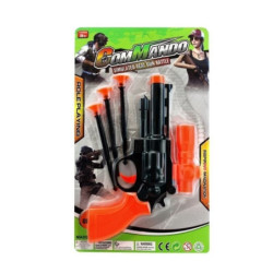 BLISTER PISTOLA CON FLECHAS COMMANDO