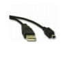 CABLE USB 2.0 A MINI USB 4 PINS 1,8 M