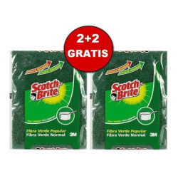 ESTROPAJOS SCOTH BRITTE POPULAR 2+2 UND