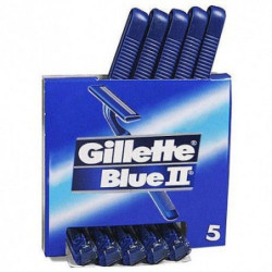 MAQUINILLAS GILLETTE BLUE II PAQUETE 5 UNIDADES