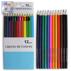 LAPICES COLORES MADERA MARKET SUPREM 12 U