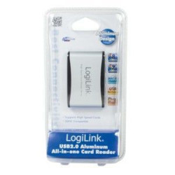 LECTOR TARJETAS EXTERNO LOGILINK ALUMINUM CR0001B