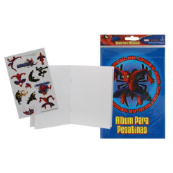 PEGATINAS SPIDERMAN + ALBUM