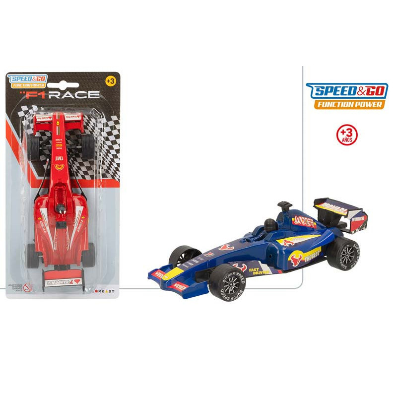 BLISTER COCHE FRICCION F1 SPEED&GO