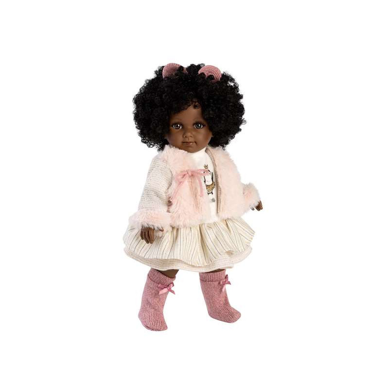 MUÑECA ZURI AFRICANA 35 CM