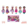 MUÑECA SPARKLE GIRLZ PACK 6 PRINCESAS 12CM