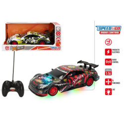 COCHE RADIOCONTROL 1:16 SPEE&GO XTREME LUZ