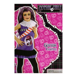 DISFRAZ INFANTIL 05-06 AÑOS GOTHIK VAMPIRE