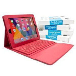 FUNDA TABLET CON TECLADO BLUETOOTH 10" POLIPIEL BI