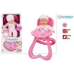 BEBE CB BLANDITO 32 CM CON TRONA