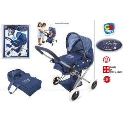 COCHECITO CB BABY 3 EN 1 STYLE AZUL