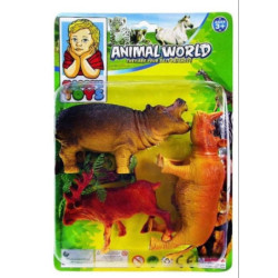 BLISTER ANIMALES SELVA ANIMAL WORLD